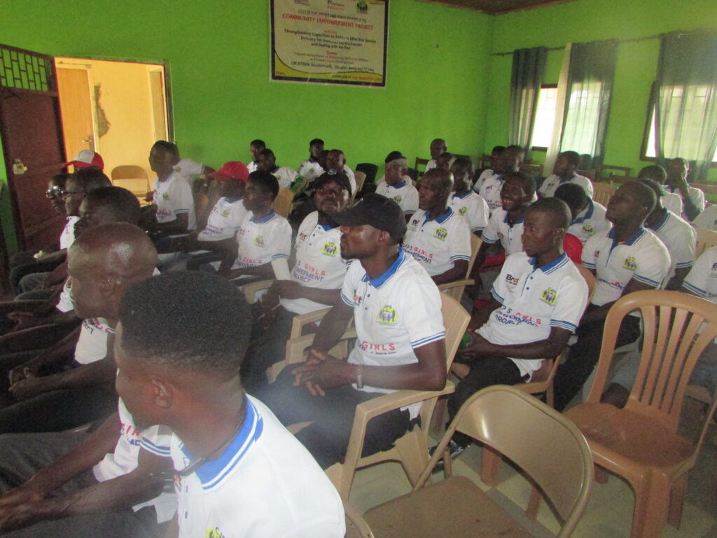 Trainees in Gbarnga, Bong County