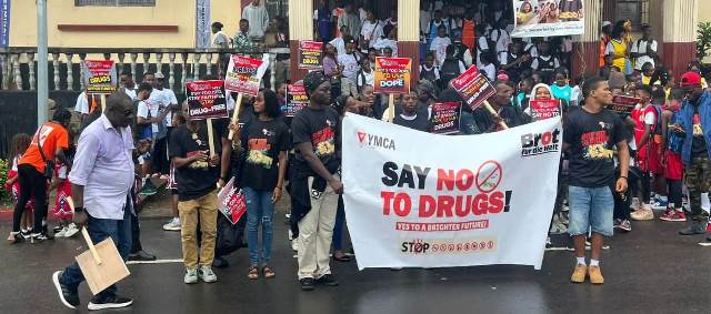 C:\Users\CONSULTANT 1\Documents\CPS 225\NETWORK\Say No to Drugs Campaign\Gathering at the Liberia  YMCA to join the march.jpg